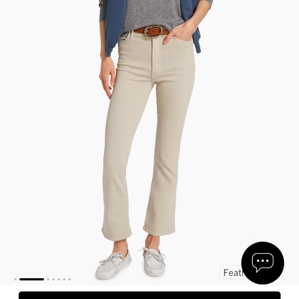 Feather Gray Mother Hustler Jean